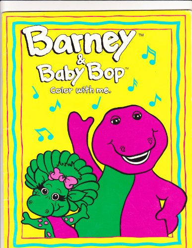 9780782901856: Barney and Baby Bop Coloring Book [Taschenbuch] by