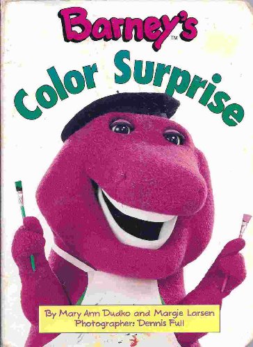 Stock image for Barney's color surprise for sale by Wonder Book