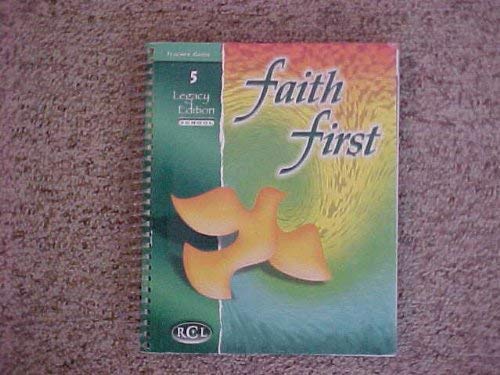 Imagen de archivo de Teachers Guide For Faith First Legacy 5 (P) (TM) a la venta por HPB-Red