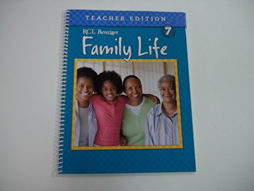 Imagen de archivo de Family Life Teacher Edition 7 a la venta por Better World Books