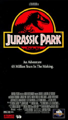 Stock image for JURASSIC PARK.An Adventure 65 years in the making.ORIGIINAL FILM #1 IN SERIES for sale by WONDERFUL BOOKS BY MAIL