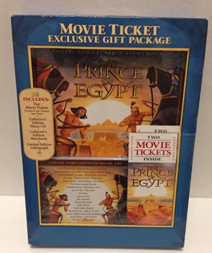 Stock image for The Prince of Egypt (Movie Ticket Exclusive Gift Package) [Hardcover] for sale by HPB Inc.