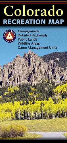 Stock image for Colorado Recreation Map (Benchmark Maps) for sale by GF Books, Inc.
