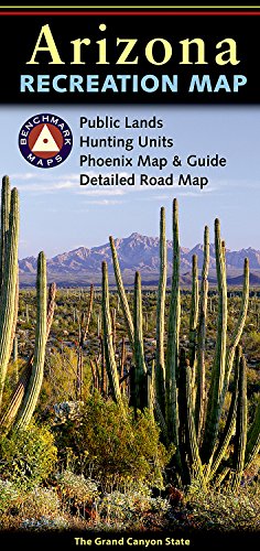 9780783499093: Arizona Recreation Map (Benchmark Maps)