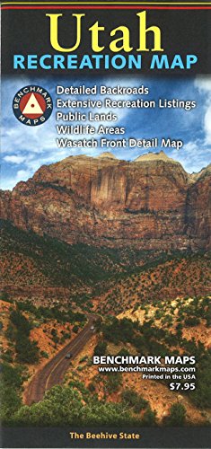 Imagen de archivo de Utah Recreation Map (Benchmark Maps) a la venta por Goodwill of Colorado