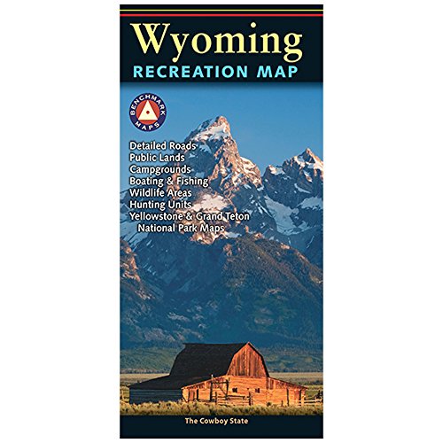 Beispielbild fr Wyoming Recreation Map zum Verkauf von Ergodebooks