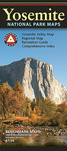 Imagen de archivo de Yosemite National Park Map a la venta por Blackwell's