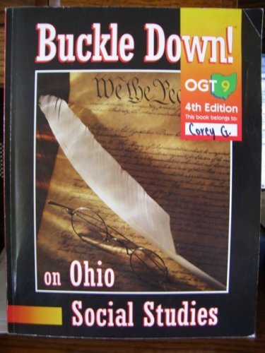 Beispielbild fr Buckle Down! On Ohio Social Studies, Ogt 9 zum Verkauf von Better World Books