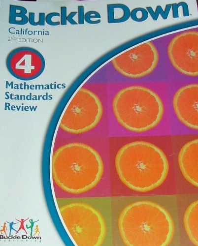 Stock image for Buckle Down California Standards Review 4 Mathematics for sale by HPB-Red