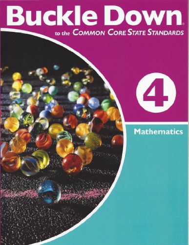 9780783679860: Buckle Down to the Common Core State Standard Mathematics, Grade 4