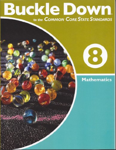9780783679907: Buckle Down to the Common Core Standards 8 Mathematics, Grade 8