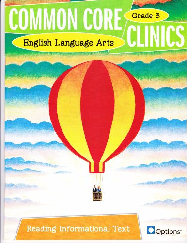 Stock image for Common Core Clinics, English Language Arts, Reading Informational Text, G3 for sale by ThriftBooks-Dallas