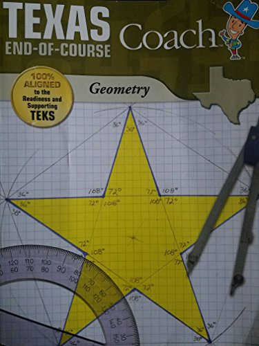 Beispielbild fr Texas End-of-Course Coach Geometry zum Verkauf von HPB-Red