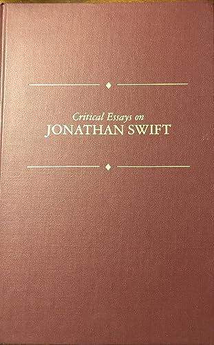 Beispielbild fr Critical Essays on Jonathan Swift (Critical Essays on British Literature) zum Verkauf von HPB-Red