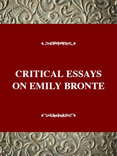 Beispielbild fr Critical Essays on Emily Bronte zum Verkauf von Better World Books