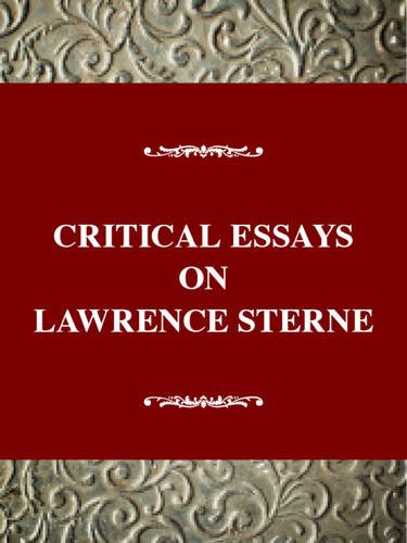 Critical Essays on Lawrence Sterne: Laurence Sterne (Critical Essays on British Literature Series) (9780783800400) by New, Melvyn