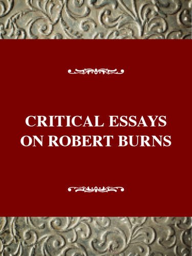 Stock image for Critical Essays on Robert Burns for sale by HPB-Ruby