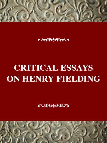 Imagen de archivo de Critical Essays on Henry Fielding a la venta por Benjamin Books