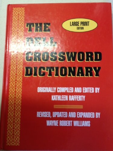 Imagen de archivo de The Dell Crossword Dictionary a la venta por BooksRun