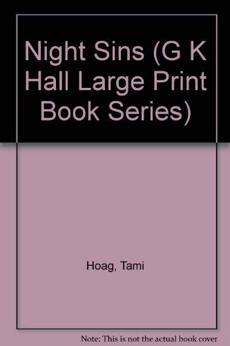 9780783813486: Night Sins (G K Hall Large Print Book Series)