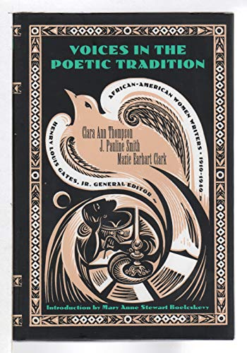 9780783814308: Voices in the Poetic Tradition (African-American Women Writers, 1910-1940 S.)