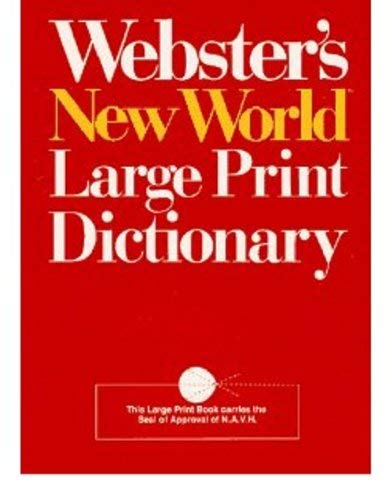 Stock image for Webster's New World Dictionary for sale by ThriftBooks-Atlanta