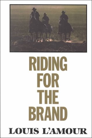 9780783819822: Riding for the Brand (G K Hall Large Print Book Series)