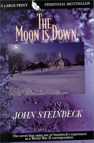 9780783889658: The Moon Is Down (Thorndike Press Large Print Perennial Bestsellers Series)