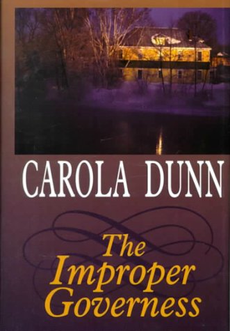 9780783889740: The Improper Governess (G K Hall Large Print Book Series)