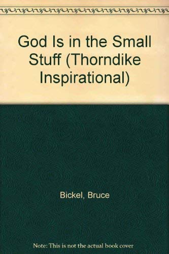 9780783891156: God Is in the Small Stuff and It All Matters (Thorndike Large Print Inspirational Series)