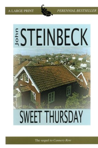 9780783891637: Sweet Thursday (Thorndike Press Large Print Perennial Bestsellers Series)