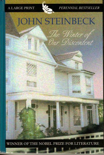 The Winter of Discontent (Thorndike Press Large Print Perennial Bestsellers Series) (9780783897554) by Steinbeck, John