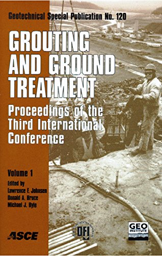 Stock image for Grouting and Ground Treatment: Proceedings of the Third International Conference, February 10-12, 2003, New Orleans, Louisiana (Geotechnical Special Publication) for sale by Blindpig Books