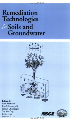 Imagen de archivo de Remediation Technologies for Soils and Groundwater a la venta por Better World Books: West