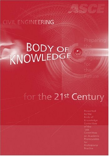 Stock image for Civil Engineering Body of Knowledge for the 21st Century: Preparing the Civil Engineer for the Future, Second Edition for sale by ThriftBooks-Atlanta