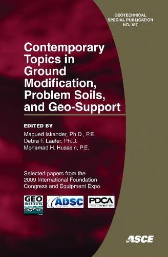 Stock image for Contemporary Topics in Ground Modification, Problem Soils, and Geo-Support (Geotechnical Special Publication) for sale by HPB-Red