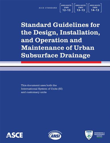 Stock image for Standard Guidelines for the Design, Installation, and Operation and Maintenance of Urban Subsurface Drainage for sale by ThriftBooks-Atlanta