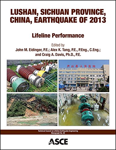 9780784413661: Lushan, Sichuan Province, China, Earthquake of 2013: Lifeline Performance