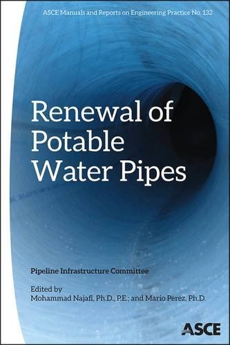 Beispielbild fr Renewal of Potable Water Pipes Manual of Practice zum Verkauf von PBShop.store US