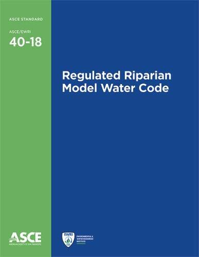 9780784414682: Regulated Riparian Model Water Code (Standards)