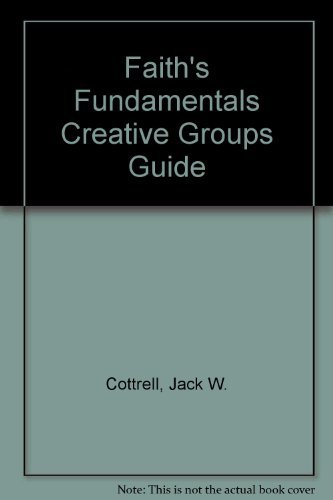 Stock image for Faith's Fundamentals Creative Groups Guide for sale by Wonder Book