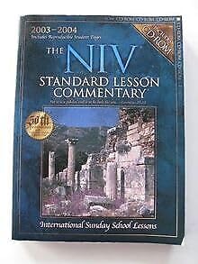 Stock image for The New International Version Standard Lesson Commentary: 2003-2004 for sale by Wonder Book