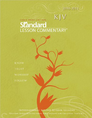 NIV Standard Lesson Commentary Large Print 2010-2011 - Publishing, Standard