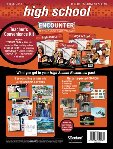 High School Teacher's Convenience Kit-Spring 2013 (Encounter Curriculum) (9780784745984) by Publishing, Standard