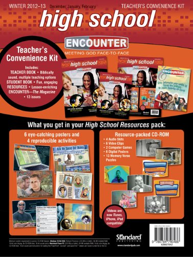 High School Teacher's Convenience Kit-Winter 2012-2013 (Encounter Curriculum) (9780784746486) by Standard Publishing