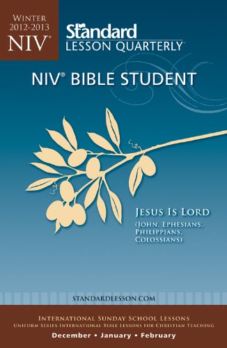 9780784746561: NIV Bible Student-Winter 2012-2013 (Standard Lesson Quarterly)