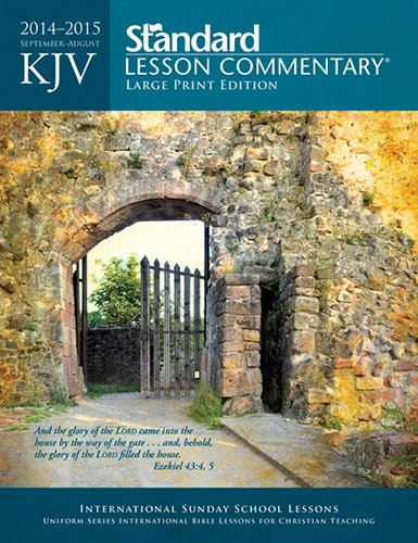 Stock image for KJV Standard Lesson Commentary? Large Print Edition 2014-15 for sale by SecondSale