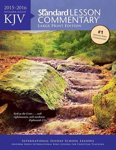 Beispielbild fr KJV Standard Lesson Commentary Large Print Edition 2015-2016 zum Verkauf von Your Online Bookstore
