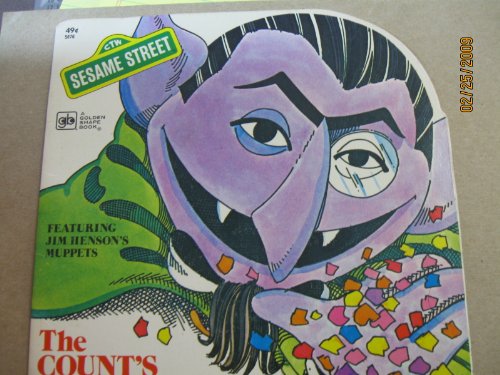 9780784958766: The Count's Number Parade: CTW Sesame Street Featuring Jim Henson's Muppets: A Golden Shape Book (Paperback 1978 Printing, Thir