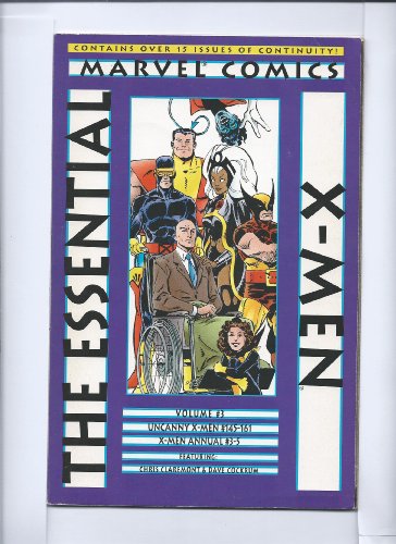 Imagen de archivo de Essential X-Men, Vol. 3 (Marvel Essentials) Uncanny X-Men #145-161 and Annual #3-4 a la venta por Uncle Hugo's SF/Uncle Edgar's Mystery